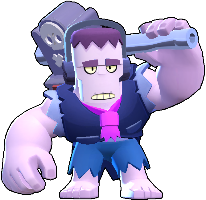 Frank Brawl Stars Wiki Fandom - como desenhar personagem do brawl stars spike