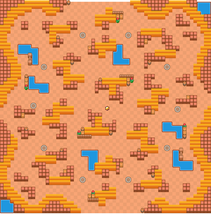 Карта тысяча озер в бравл Crossroads Brawl Stars Wiki Fandom