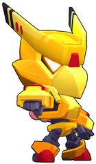 Gold Mecha (49 Gems, available after purchasing Mecha Crow)