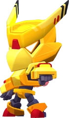 Gold Mecha Crow (50000 Star Points)