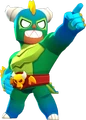 El Primo Skin-El Dragón Verdoso