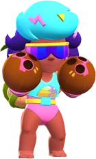 Coco (Free from Pierce Boxes, 149 Gems or 5000 Bling) Summer of Brawl skin Epic skin