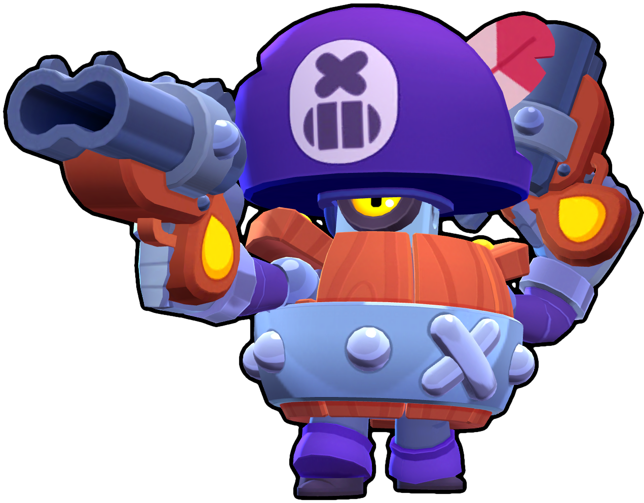 Darryl Brawl Stars Wiki Fandom - which is the best map for barylr brawl stars