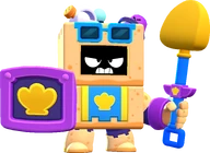 Ash Skin-Sandcastle.png (1.34 MB) Sandcastle (29 Gems or 1000 Bling) Summer of Brawl skin Rare skin