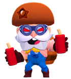 Classic (Free from Brawlidays 2021 gift • E) 2021 Anniversary skin Epic Skins