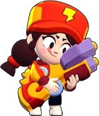 Red Dragon (Free from Brawl Stars China launch • E) The Red skin Super Rare skin