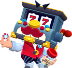 Jackpot (29 Gems or 1000 Bling) Summer of Brawl skin Rare Skins