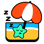 Спящая звезда на пляже(можно купить в акции за 49)