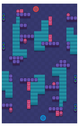 Tangled Shrubs-Map