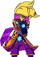 Fuchsia (Brawl Pass Plus or 149 Gems) Brawl Pass skin Cartoon Studios skin Epic skin