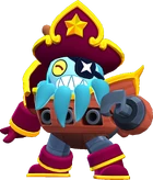 Kraken (149 Gems or 5000 Bling) Supercell Make skin Cursed Pirates skin Epic skin