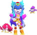 Harpy (Free from Ranked Starr Drops, 149 Gems or 5000 Bling) Ranked skin Legends of Hades skin Epic Skins