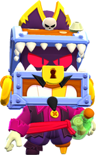Sunken Chest (149 Gems or 5000 Bling) Cursed Pirates skin Epic Skins