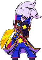 Amazing (Brawl Pass or 149 Gems) Brawl Pass skin Cartoon Studios skin Epic skin