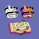 Algumas artes conceituais do seu livro [3]