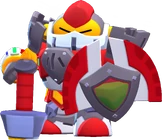 Scarlet Paladin (Free from Monster Eggs, free from Presents, 149 Gems or 5000 Bling) Max Force skin Epic skin