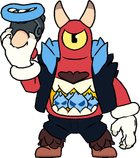 Rico Skin-Final Boss.png (4.62 MB) Final Boss (Free from Ranked Drops, 149 Gems or 5000 Bling) Ranked skin Cartoon Studios skin Epic skin