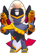 Dark Angel (Free from Brawlidays 2023 gift, 149 Gems or 5000 Bling) Supercell Make skin Angels vs. Demons skin Epic Skins