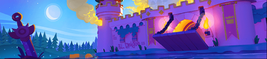 Castle Courtyard-Environment