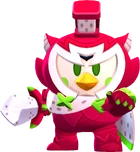 Mr. Dragonfruit (149 Gems or 5000 Bling) Supercell Make skin Biodome skin Epic skin