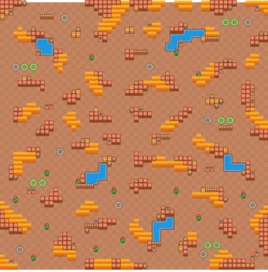 Barren Badlands-Map