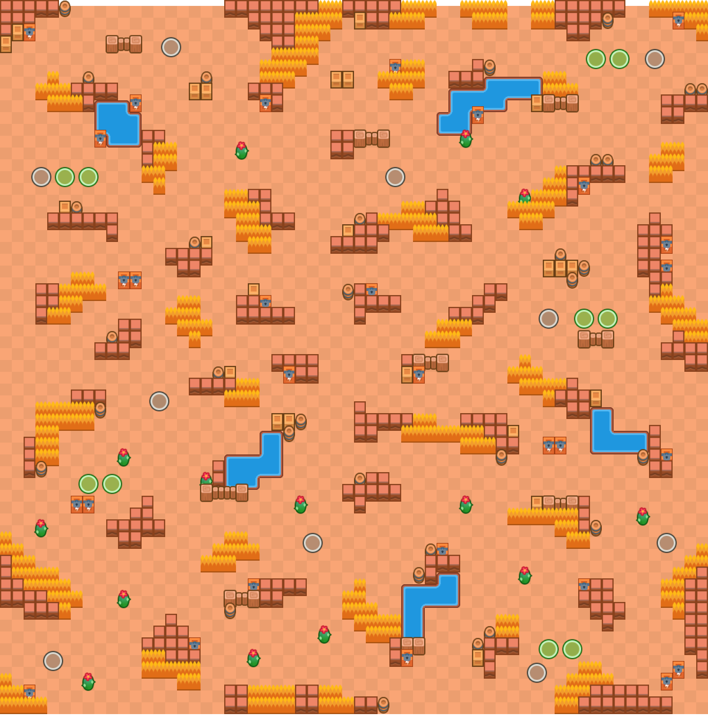 Barren Badlands Brawl Stars Wiki Fandom - dry land brawl stars