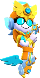 Larry & Lawrie Skin-Angel.png (1.51 MB) Angel (Brawl Pass Exclusive) Brawl Pass skin Angels vs. Demons skin Epic skin