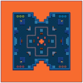 Колкие теснины-Map