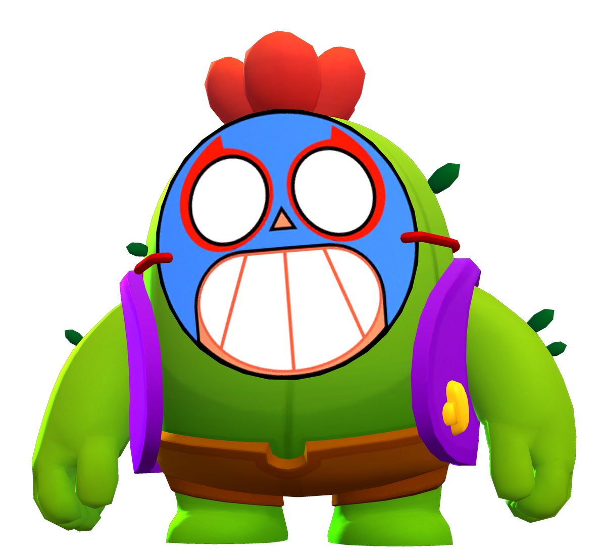 Spike Mascarado Brawl Stars Wiki Fandom - imagem do rosto da tick brawl stars