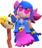 Witch (1000 Supercell ID points from the Supercell ID Rewards) Clash Stories skin Super Rare skin