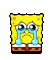 Spongebob sad pin-Anim