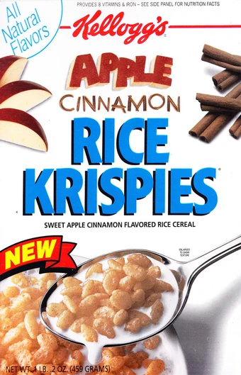 flavored rice cereal