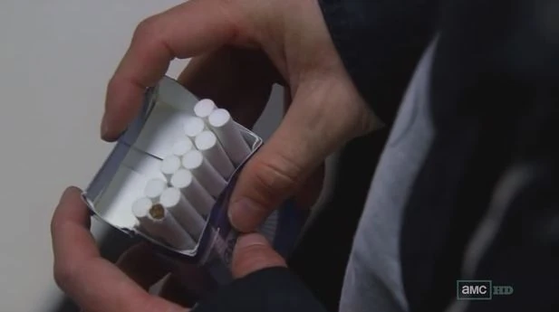 why did walter take the cigarette Ricin | Breaking Bad Wiki