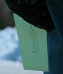 Letter from  addressed to Brock at the end of .