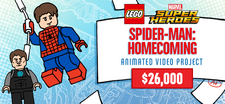 LEGO Spider-Man Homecoming Video Project