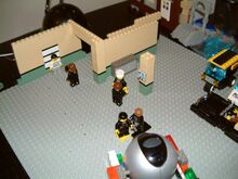 "The bustling station"