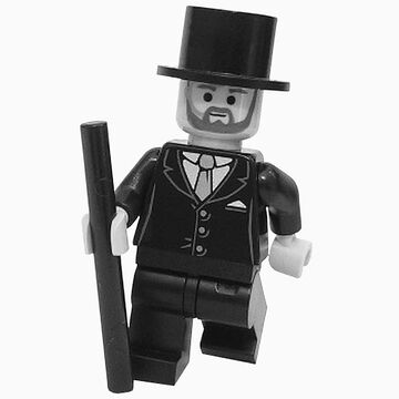 Lego monopoly man store