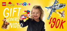 LEGO Toys “R” Us Gift Givers Video Project