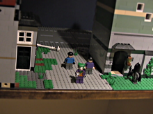 "This is a quick alley set I put together for my next film. Half the film will take place here."