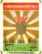 The poster for Septemberfest 2008