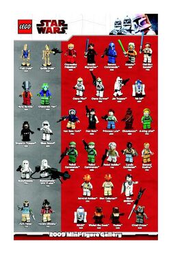 Star Wars 2009 Mini-figure Gallery