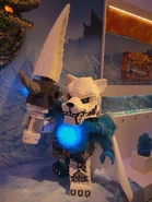 Фангар из деталей на выставке