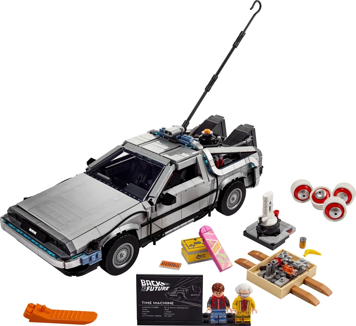 10300 Машина времени DeLorean | Legopedia | Fandom