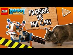 Frankie the cat lego boost best sale