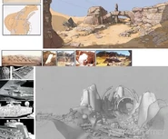 Концепт-арт уровней