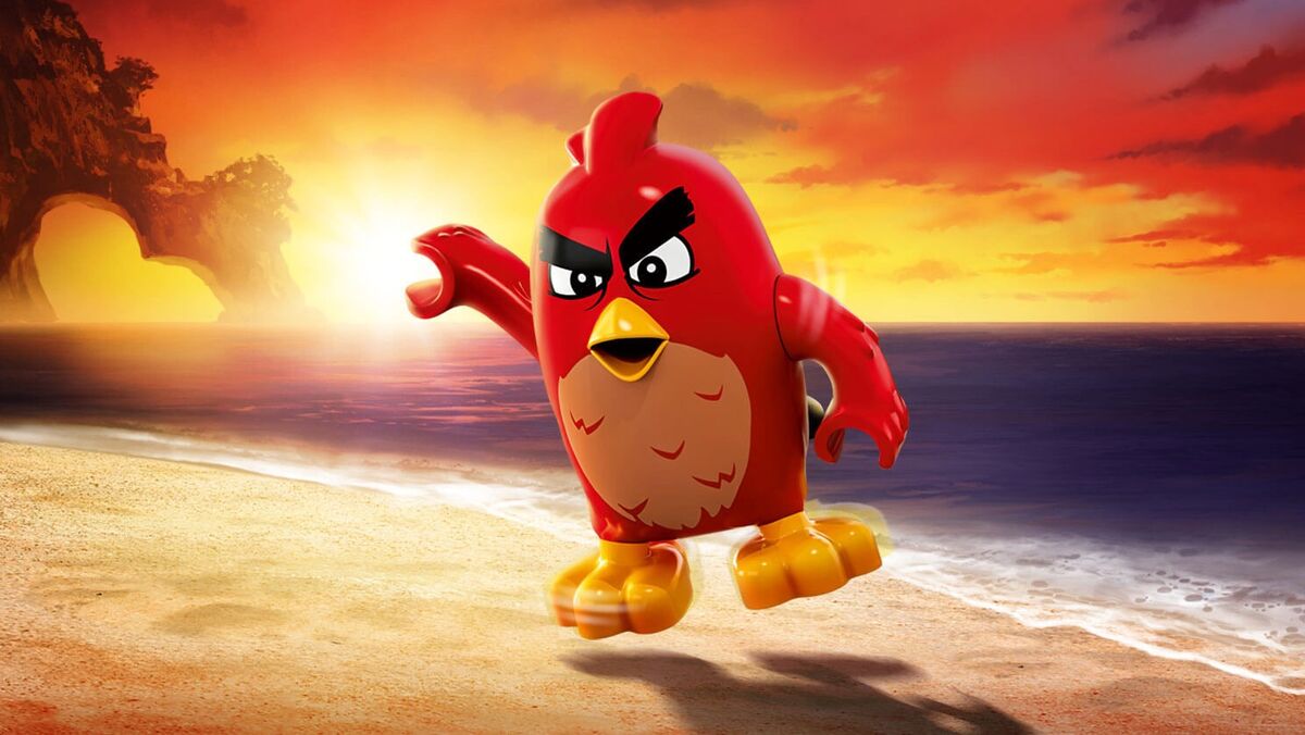 Lego angry birds red hotsell