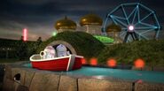 С R2-D2 на аттракционе «Река поцелуев»