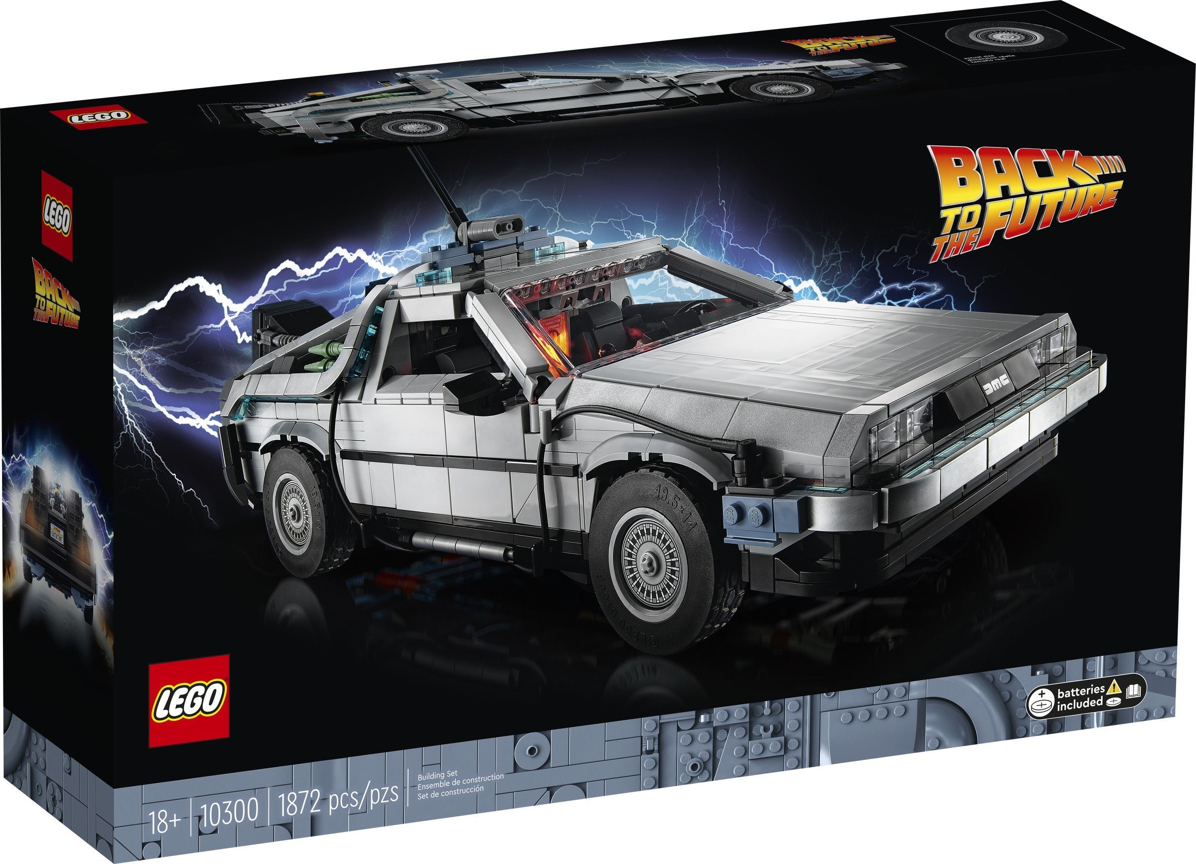 10300 Машина времени DeLorean | Legopedia | Fandom