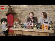Visit LEGO Harry Potter Diagon Alley with James and Oliver Phelps
