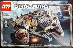 4504 lego millennium falcon